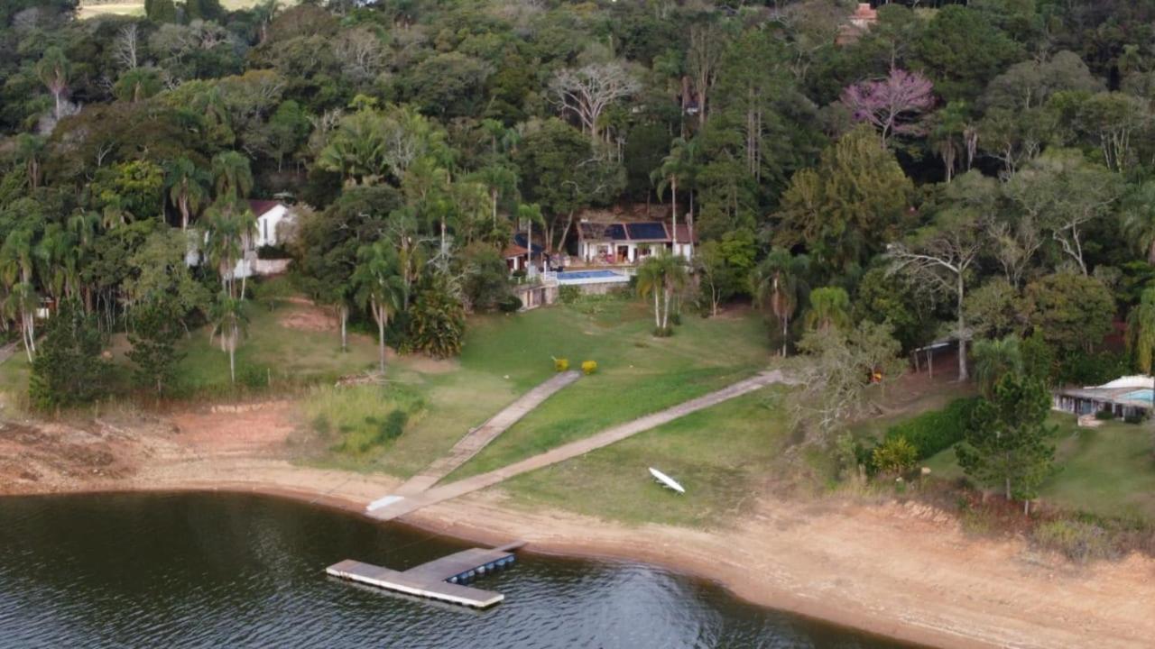 Chacara Em Condominio A Beira Da Represa Para Locacao Familiar Ibiuna Luaran gambar